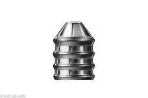 Muzzleloading R.E.A.L (Rifling Engraved At Loading) Bullet 45Cal (.450″ Diameter) 250 Grain Cast Lead (25pk) R&S