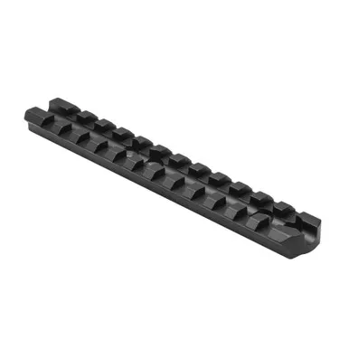 NcStar Mossberg 500/590 Receiver Picatinny Rail Mount, Black