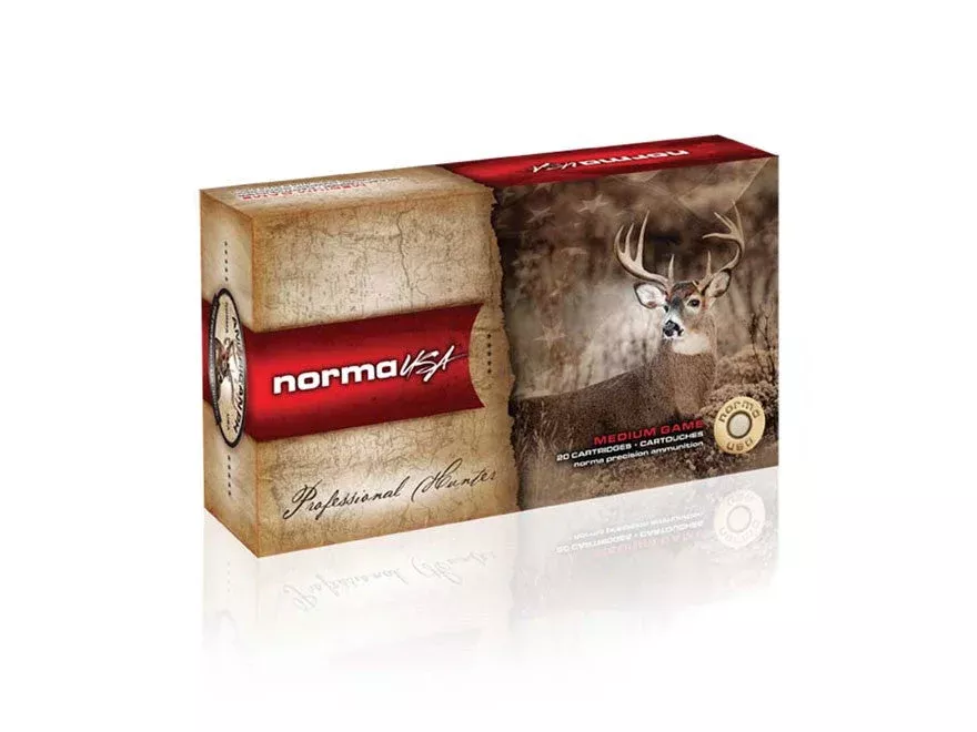 Norma American PH Ammunition 6.5x50mm Japanese Arisaka 156 Grain Soft Point (20pk)