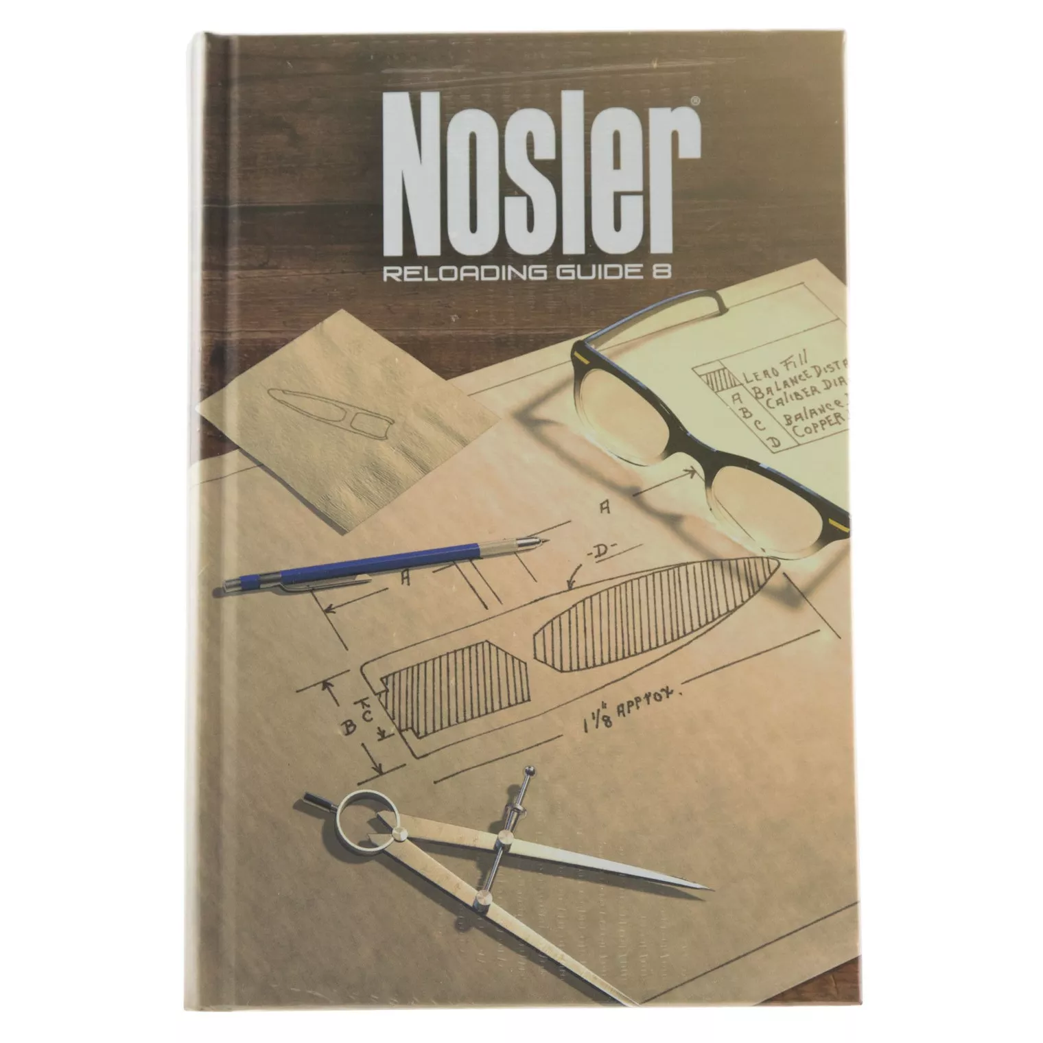 Nosler 50008 Reloading Manual Book Rifle 8th Edition