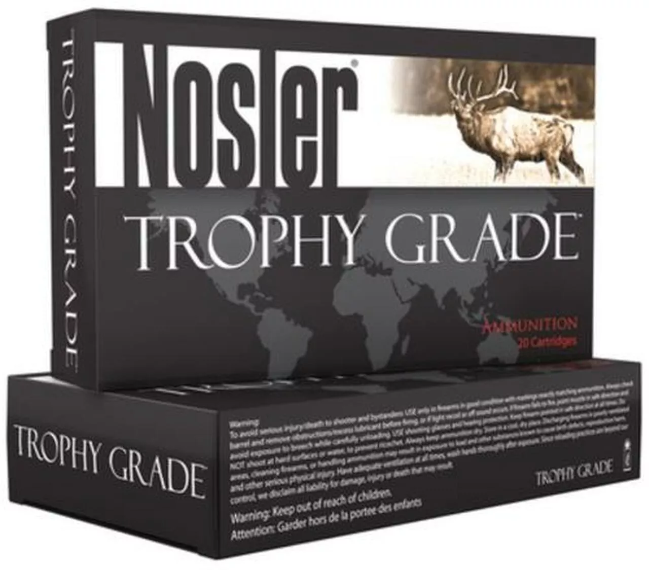 Nosler Trophy Grade .280 Ackley Improved 140gr, AccuBond 20rd Box