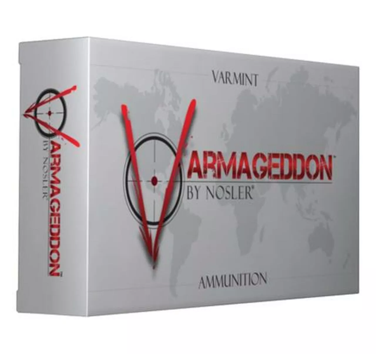 Nosler Varmageddon Varmint, 300 AAC Blackout, 110 Gr, Flat Base Tip, 20rd Box