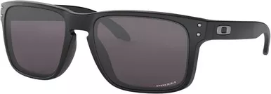 Oakley Holbrook Square Sunglasses Matte Black/Prizm Black Polarized 57 mm