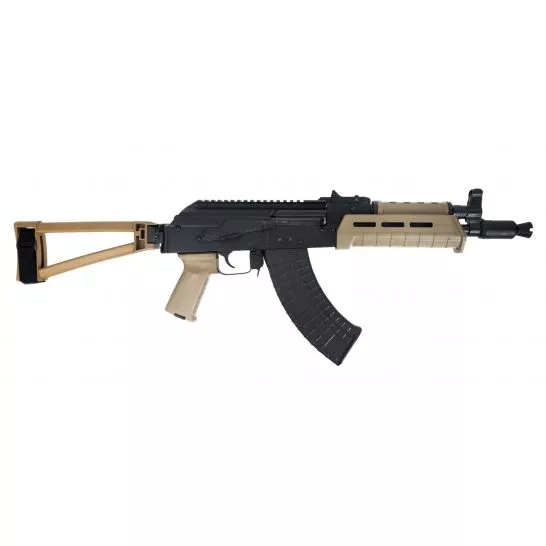 PSA AK-P GF3 MOE Triangle Side Folding Pistol, FDE