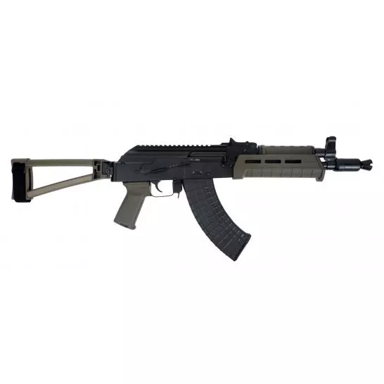 PSA AK-P GF3 MOE Triangle Side Folding Pistol , OD Green