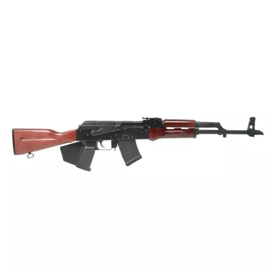 PSA AK47 GF3 Forged Red Wood Rifle – California Compliant