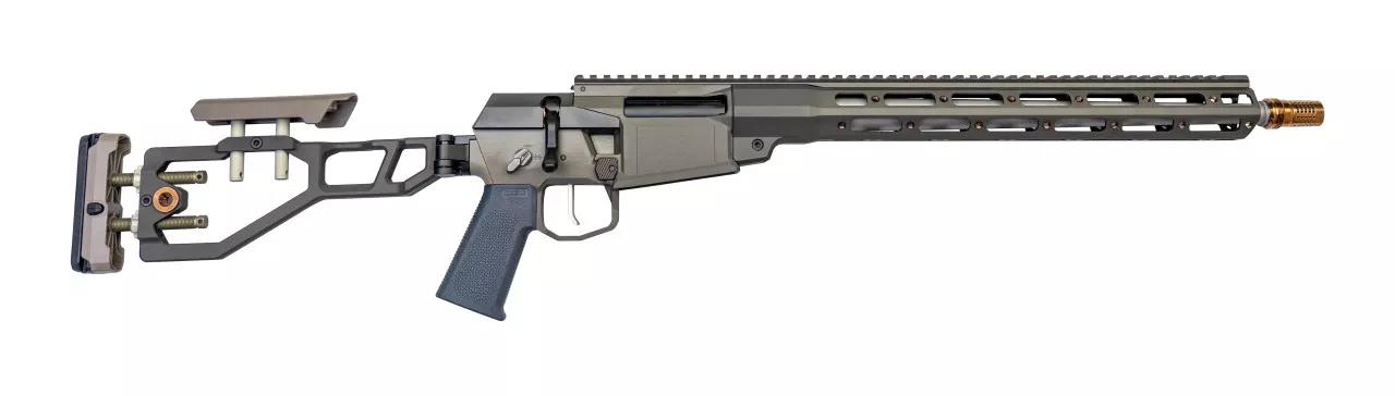 Q Firearms The Fix 6.5 Creedmoor, 16″ Barrel, Brown/Gray Accents, 10rd