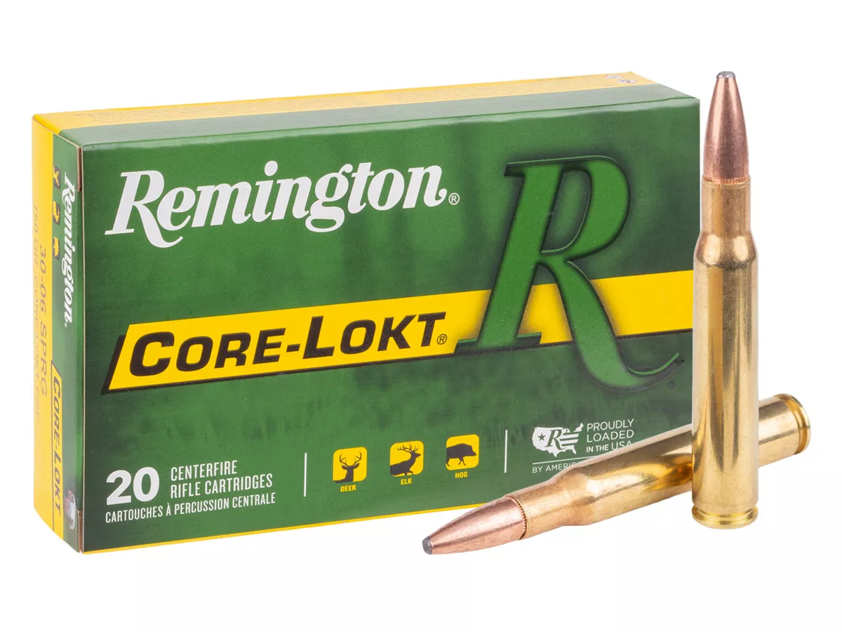 Remington .30-06 Springfield Core-Lokt PSP, 150gr, 20ct