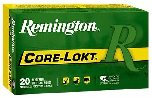 Remington Core-Lokt Rifle Ammunition .338 Win Mag 225 gr PSP 2780 fps 20/ct