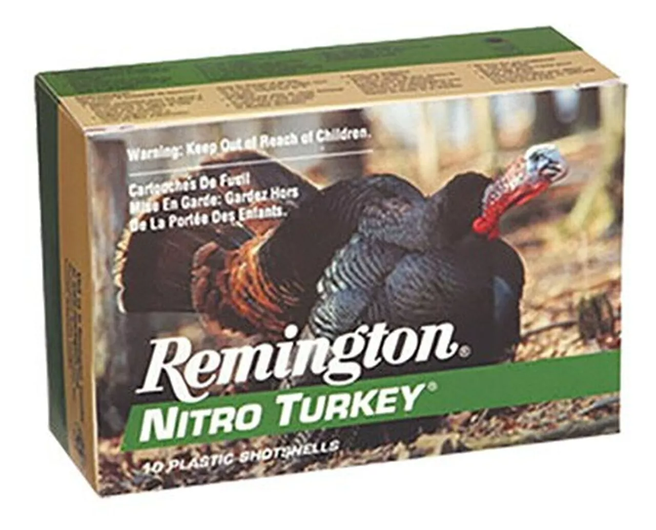 Remington Nitro Turkey 12 Gauge, 3 Inch, 1210 FPS, 1.875 Ounce, 6 Shot, 10rd/Box