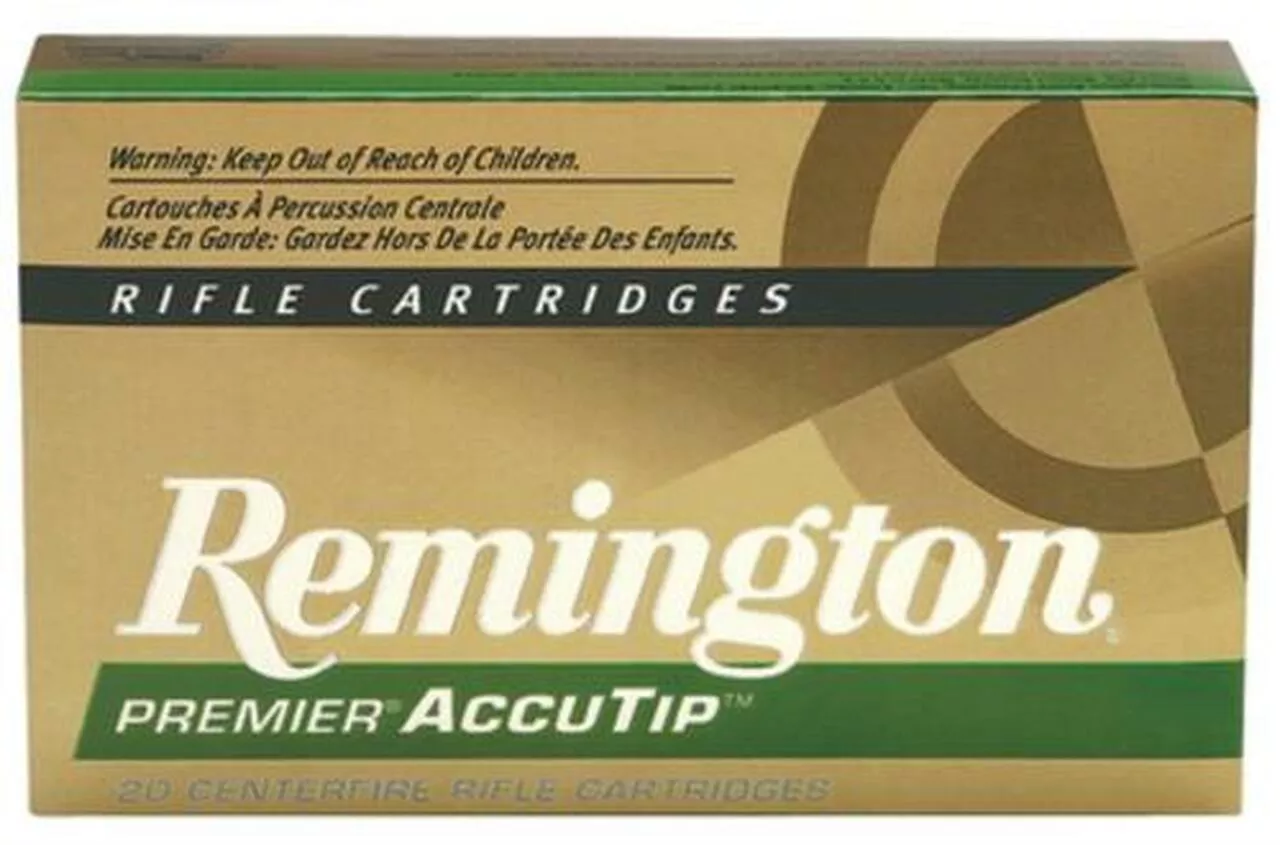 Remington Premier AccuTip .30 Remington AR 125 Grain Boattail