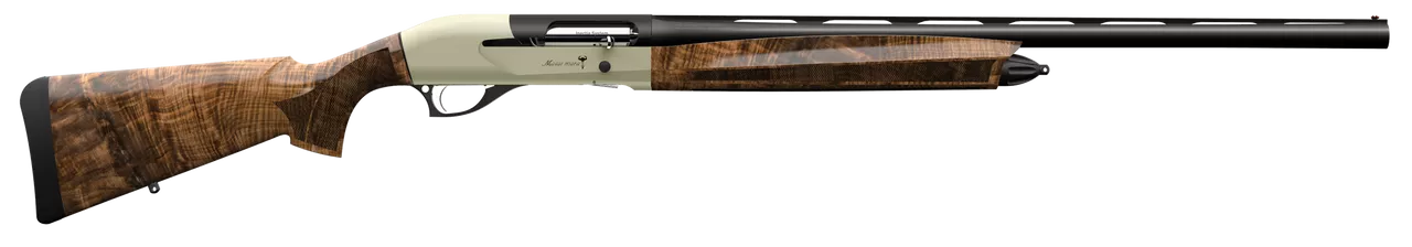 Retay Masai Mara 12 Ga, 28″ Barrel, 3″, Silver Satin Cerakote, Oil Turkish Walnut, 4rd