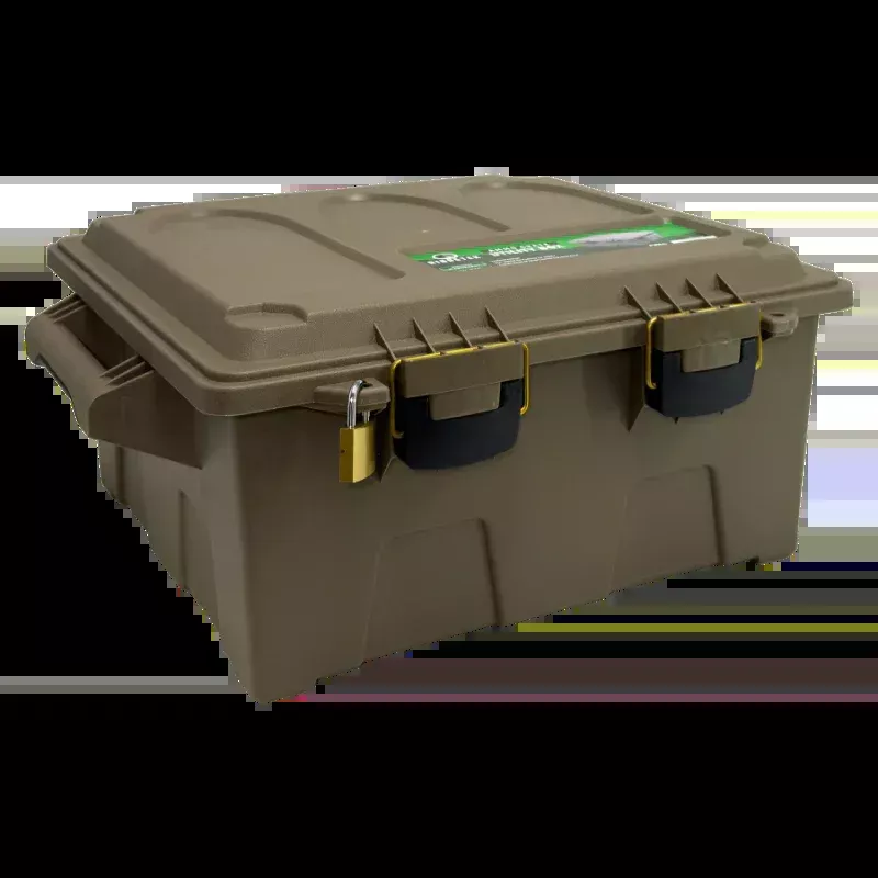 Ridgetek Ammo Crate Utility Box Lge Dark Earth Inc Padlock