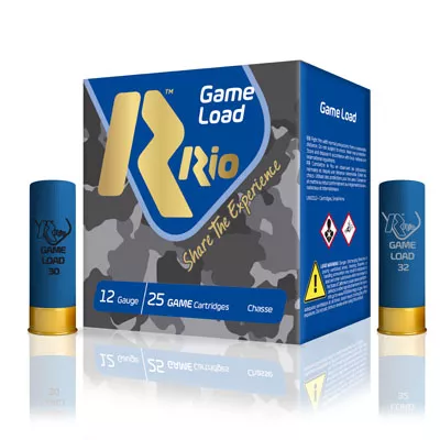Rio Top Game 12 ga 2-3/4" 3-1/4 DRAM 1250 FPS 1-1/4 oz #7.5 Box of 25 TG3675