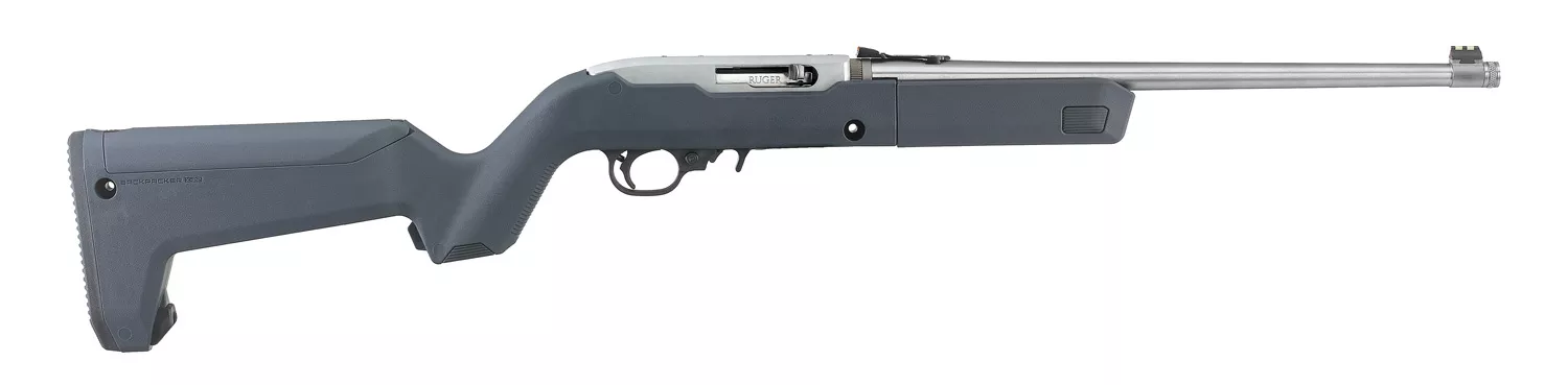 Ruger 10/22 22 LR Takedown Backpacker Stainless Steel 31152