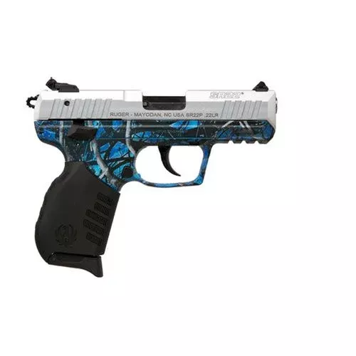 Ruger 3636 SR22 .22LR Moon Shine Camo 3.5 in 10rd