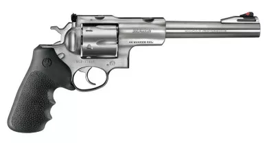 Ruger 5501 Super Redhawk 44 RemMag 6rd 7.50" BBL Satin Stainless Hogue