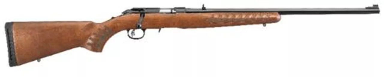 Ruger American Rimfire, 22LR, Bolt Action, Wood Stock, 22″, 10rd