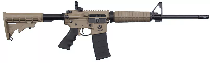Ruger AR-556 AR-15 5.56/223 Rifle Flat Dark Earth Davidson’s Exclusive