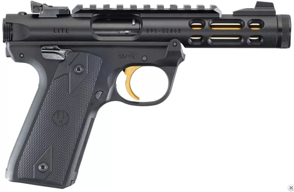 Ruger Mark IV 22/45 Lite .22 LR 4.4″ Threaded Barrel 10+1