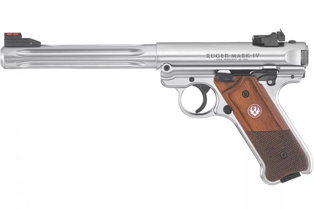 Ruger Mark IV Hunter .22 7 Stainless Steel