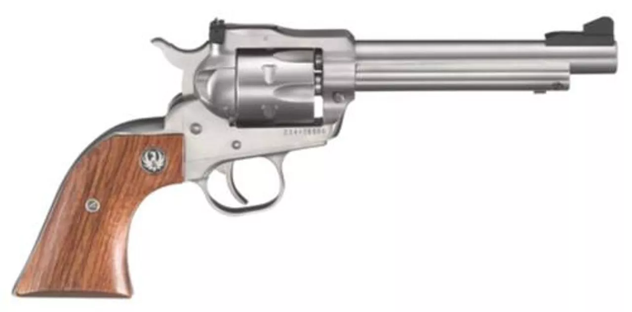 Ruger Single-Six Convertible 22LR/22Mag 6.5″ 6rd Rosewood Grip Stainless