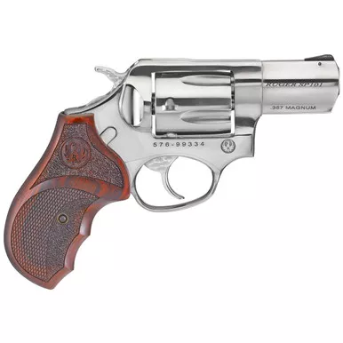 Ruger SP101 357 Magnum Revolver 2.25" Stainless Barrel 5 Round Wood Grip