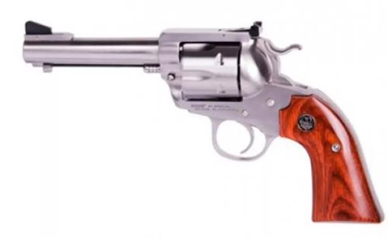 Ruger Vaquero Bisley Flattop, .44 Special, 4-5/8″ Barrel, SS Finish, 6rd