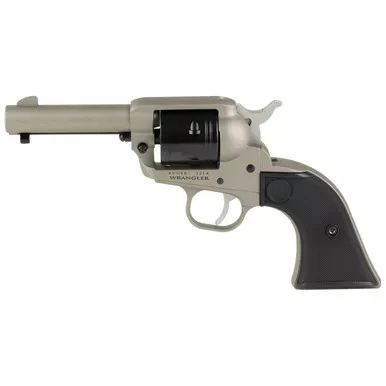 Ruger Wrangler .22 LR Revolver 3.75" Barrel 6rd Capacity Silver Cerakote
