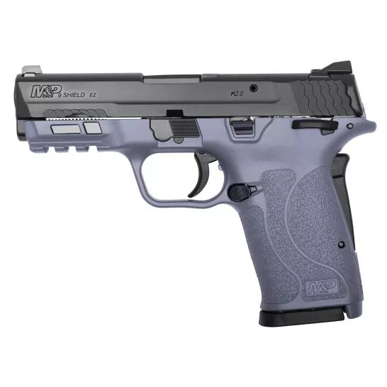 S&W M&P Shield EZ 9mm Pistol, Crushed Orchid/Black – 13329