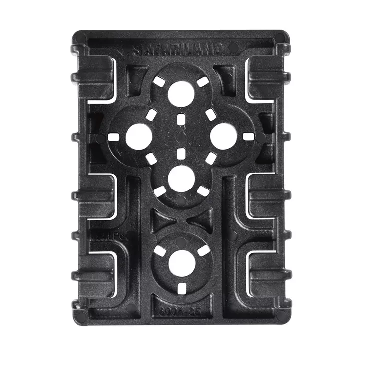 SAFARILAND EQUIPMENT LOCKING RECEIVER PLATE X2 BLACK