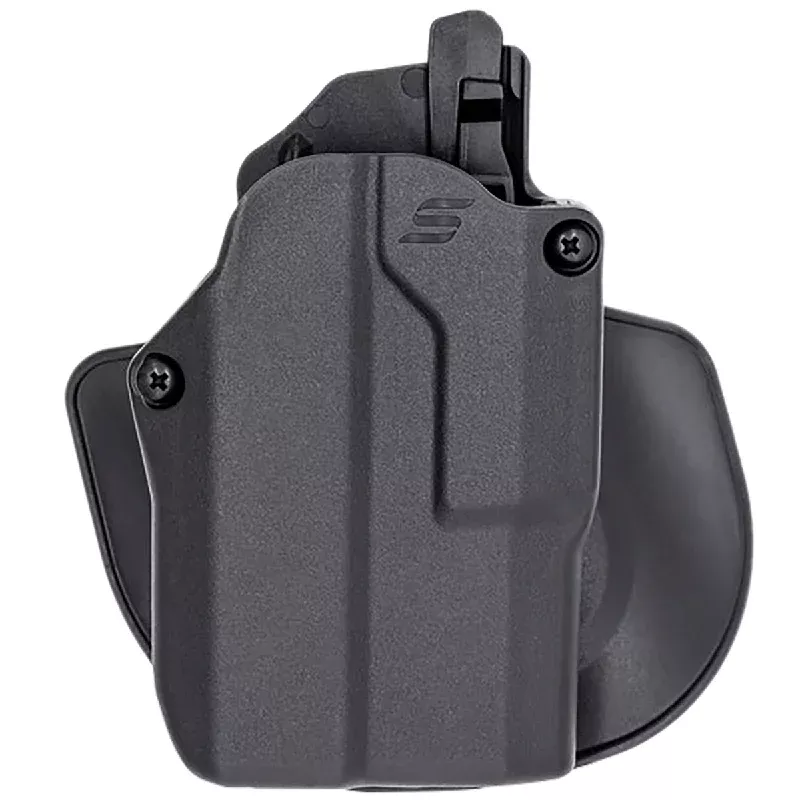 Safariland Solis ALS OWB Holster, Black Right Hand Fits Glock 19 Compatible w/ TLR 7 Light – SOLIS12835A7C3411