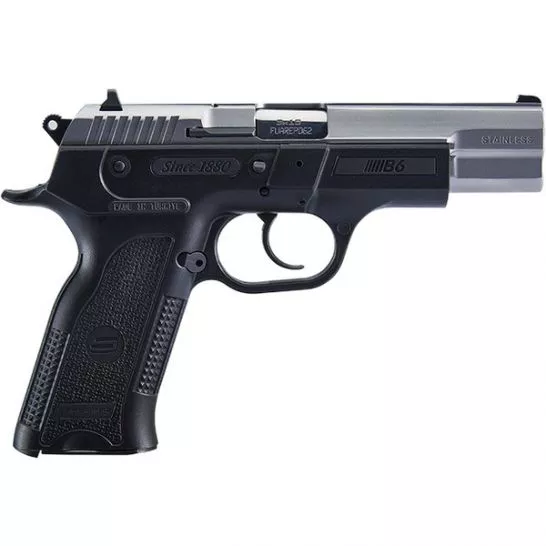 SAR USA B6 9mm Pistol, Blk – B69CST10