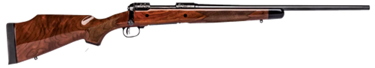 Savage 10/110 125th Ann 300 Savage, 22″ Barrel, American Black Walnut Stock, Black Satin, 4rd
