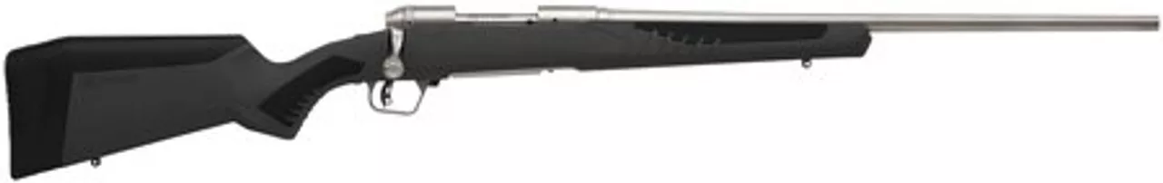Savage 10/110 Storm 270 Winchester, 22″ Barrel, Stainless Steel,, , AccuFit Gray Stock, 4 rd