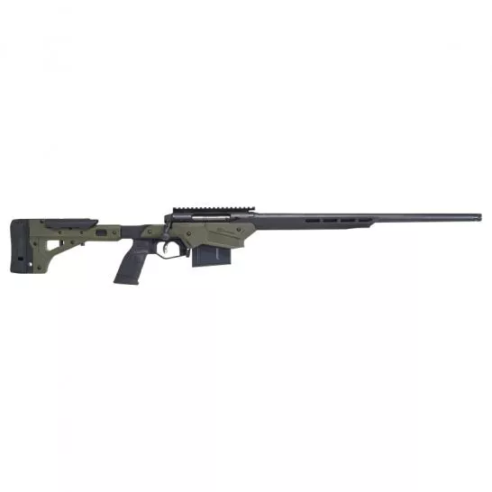 Savage Arms Axis II Precision .243 Win Bolt Action Rifle, Matte OD Green/Black – 57550