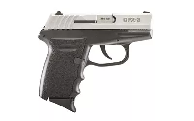 SCCY CPX-3 380 ACP DA 2.96” 10+1 Black / Stainless