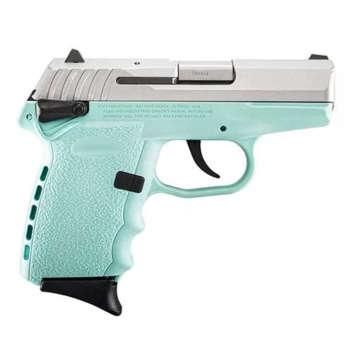 SCCY Industries CPX1TTSB CPX-1 Double Action 9mm 3.1″ 10+1 Robi