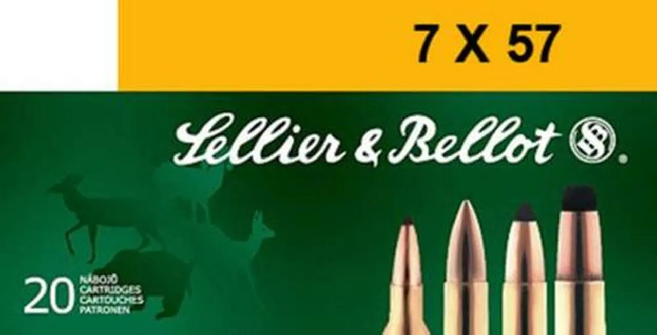 Sellier & Bellot 7mmX57mm Mauser 140 Gr, Soft Point, 20rd Box 20 Box/Case