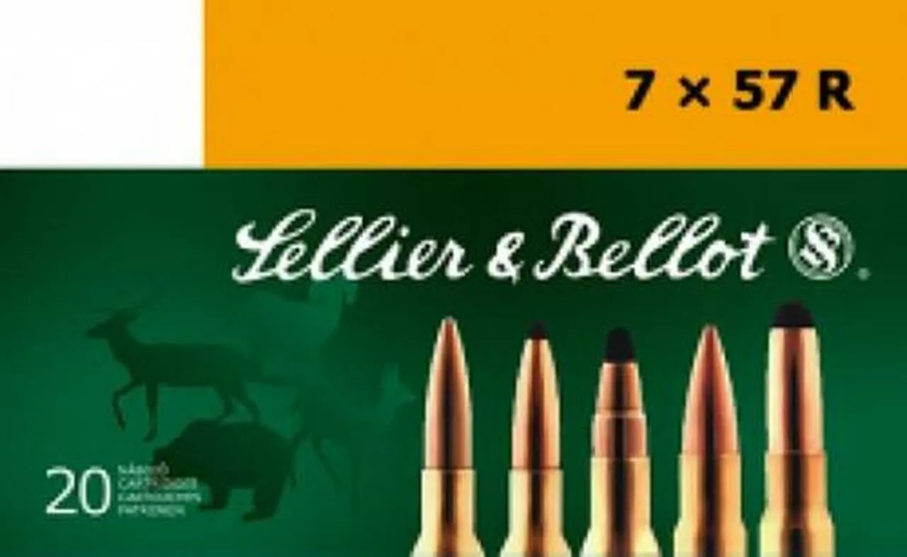 Sellier & Bellot 7mmX57mm Mauser 173gr, SPCE 20rd Box