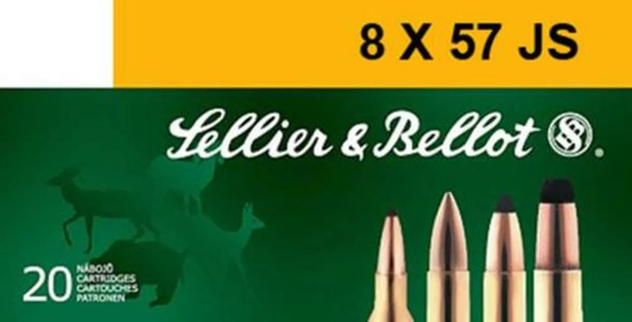 Sellier & Bellot Rifle Training 8mm Mauser 196gr, Full Metal Jacket, 20rd Box, 20 Box/Case