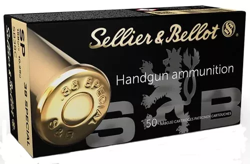 Sellier & Bellot SB38C Handgun38Special 158gr Soft Point 50 Per Box/20 Case