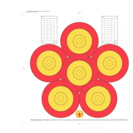 Set of 100 Danage 6-spot training fences