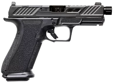 Shadow Systems XR920 Elite 9mm Luger Pistol 5.5" Threaded Barrel 17+1 Round Black