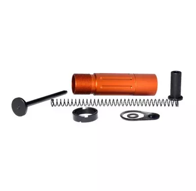 Short Buffer Tube System With QR Sling Adapter Cap – Orange