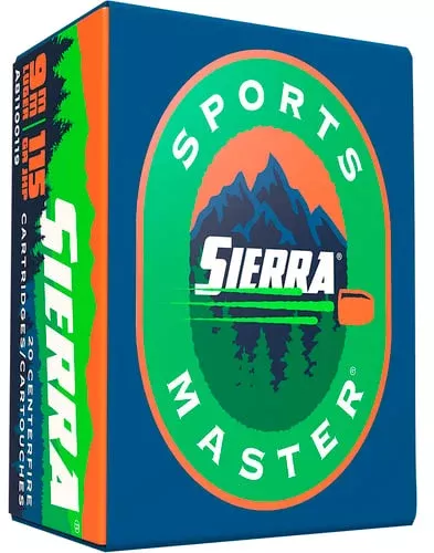 SIERRA OTDMST 9MM 124GR JHP 20/200