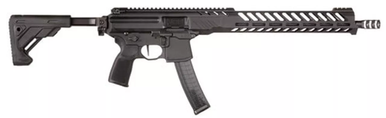Sig MPX PCC, 9mm, 16″ Barrel, 30rd, 5-Pos Stock, Timney Trigger, Black