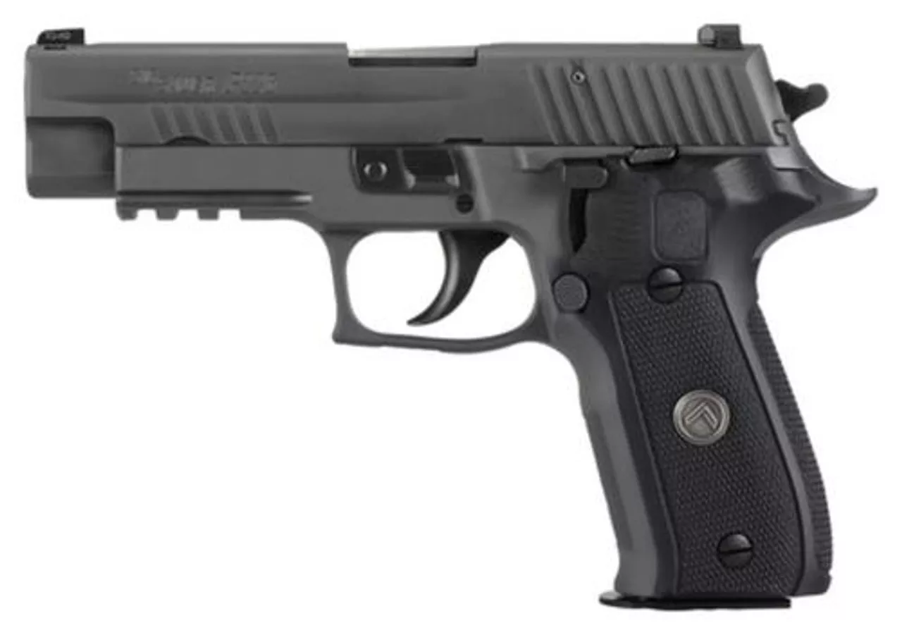 Sig P226 Full Size Legion *MA Compliant* Single/Double 9mm, 4.4″,Black Grip Gray PVD Stainless Steel, 10rd