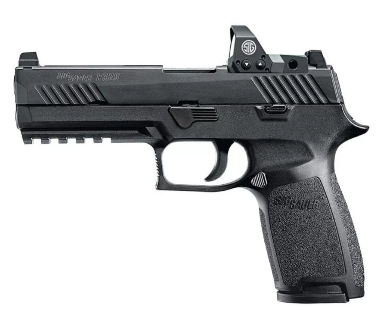 Sig P320 RX Package 9mm, Mini Reflex Sight, 4.7″ Barrel Nite Sites 17rd Mag
