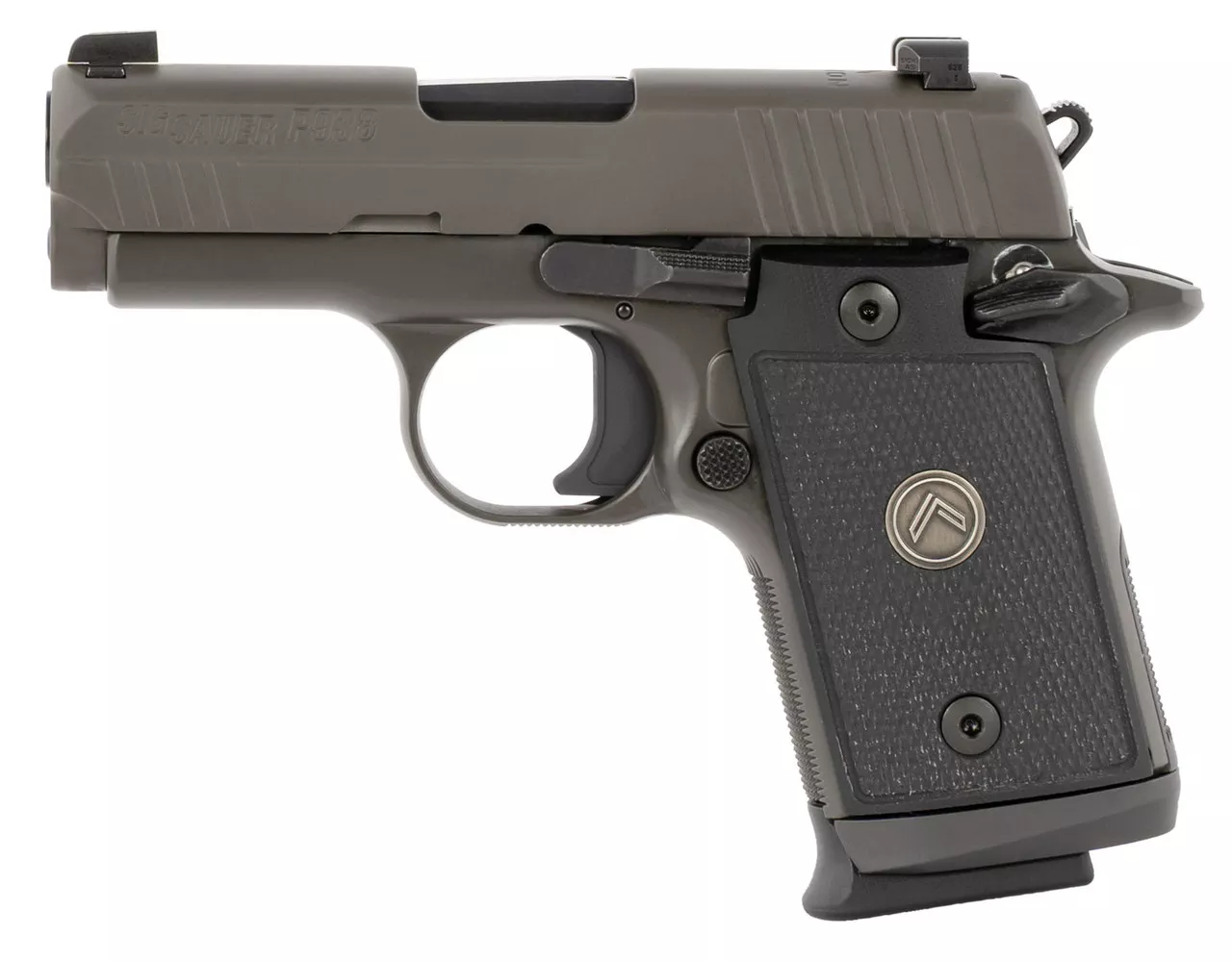 Sig P938 Legion Micro-Compact 9mm, 3″ Barrel, X-Ray 3, Legion Gray, 7rd